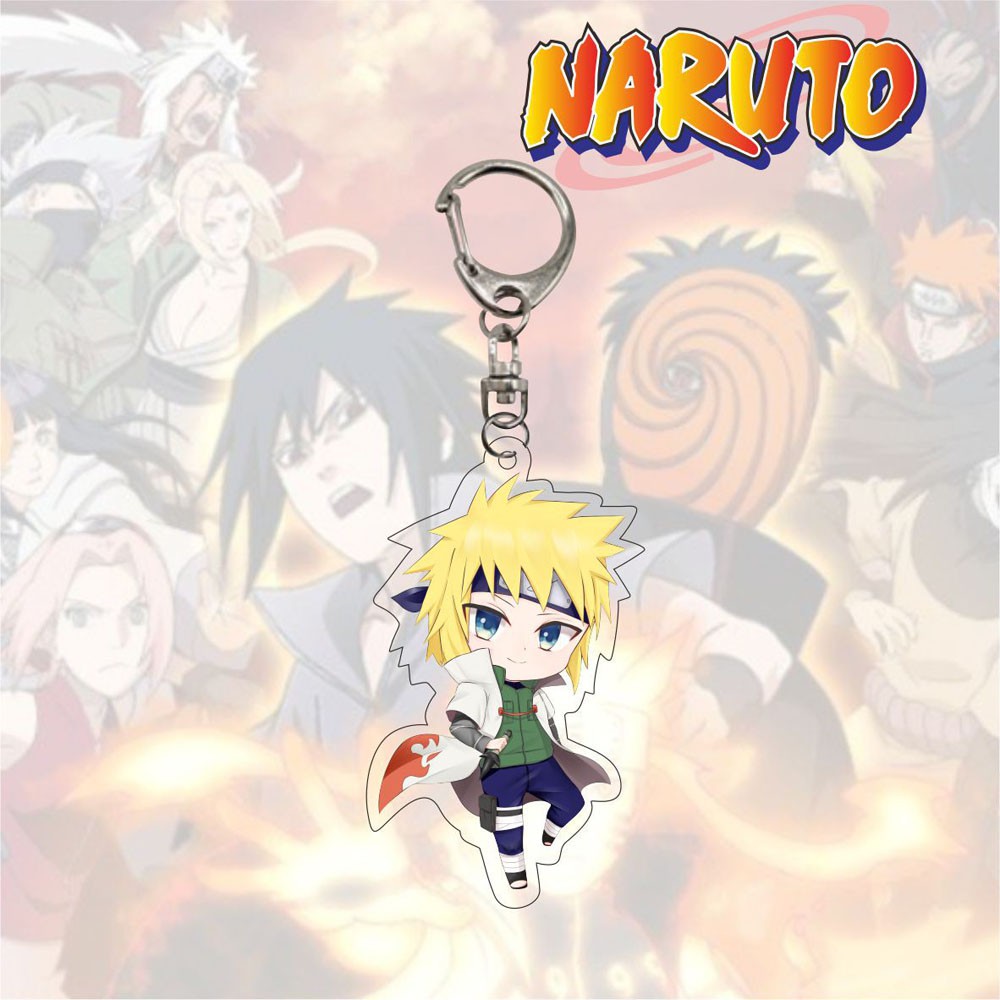 Lanfy Gantungan Kunci Action Figure Anime Naruto Versi Q