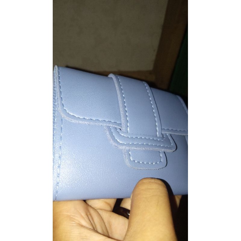 Dompet Wanita 6018 Tanpa Tali dompet murah real pic dompet Lipat Kecil Lucu C5