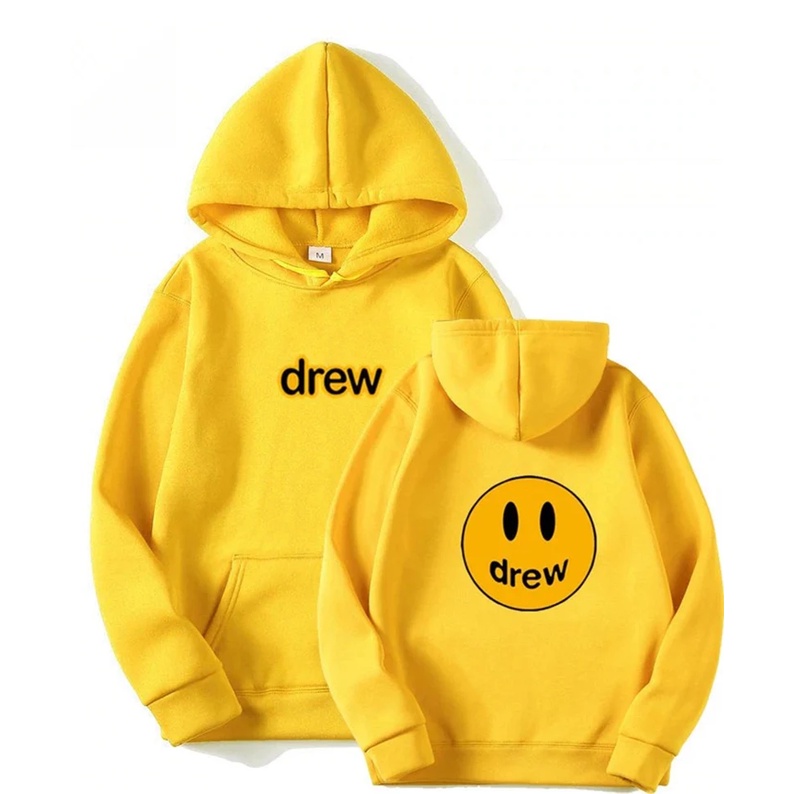 DREW FONT Jumper Hoodie II DREW FONT Sweater Hoodie II Sweter Oblong Topi Sz M - XL ( Pria &amp; Wanita / Anak &amp; Dewasa )