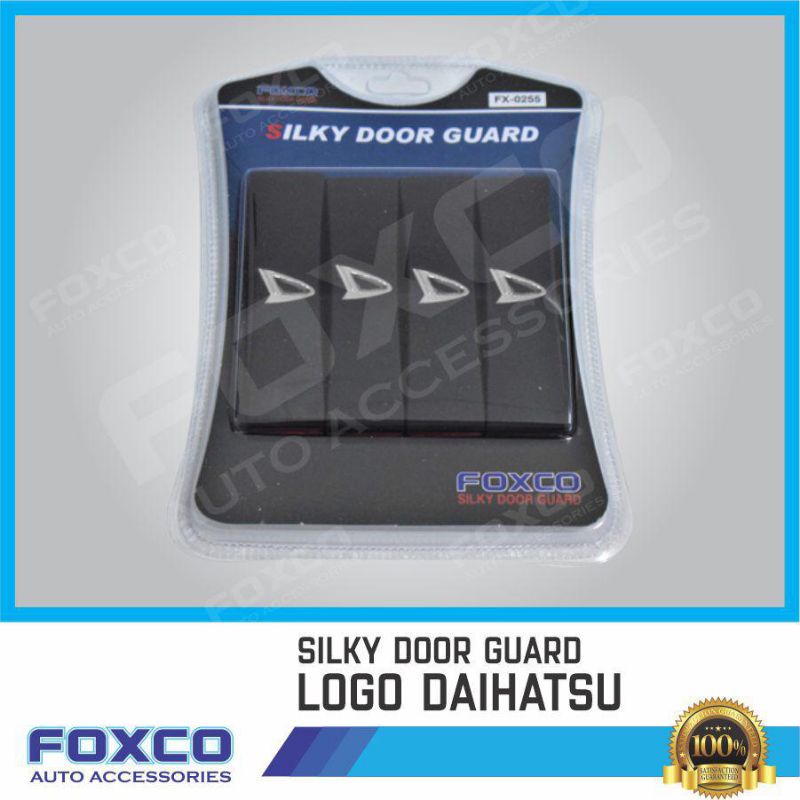 Foxco Silky Doorguard mobil logo daihatsu isi 4pcs