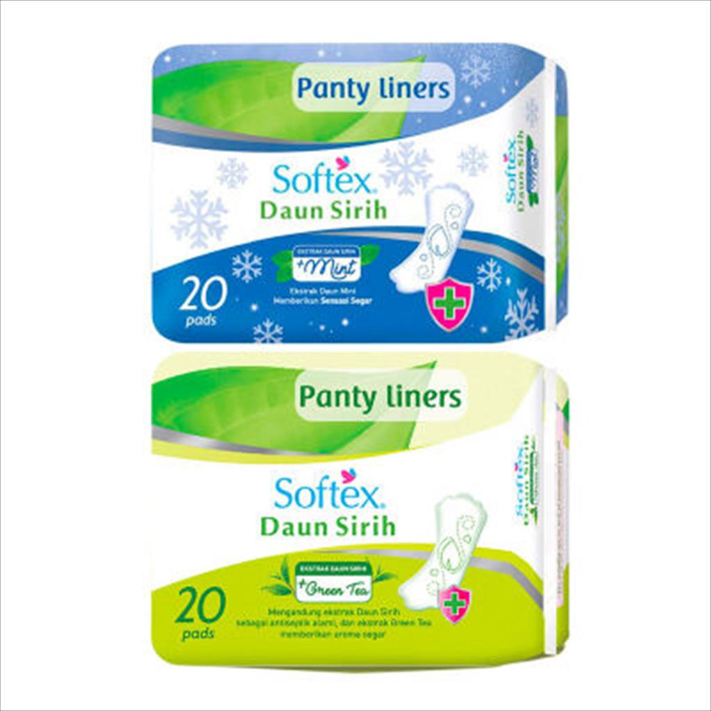 SOFTEX DAUN SIRIH PANTYLINER 20s