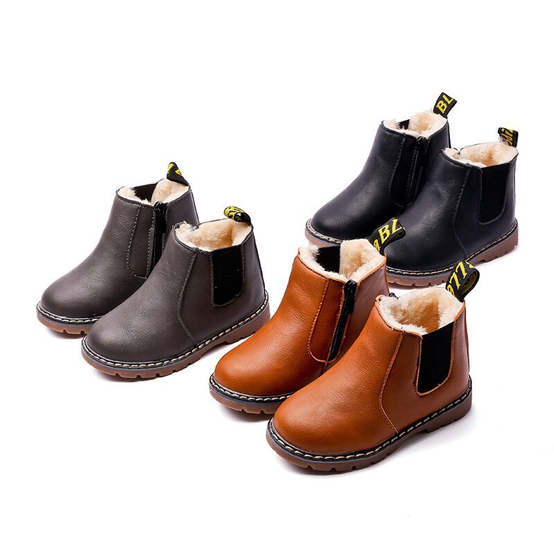 Waterproof Winter Martin Boots for Kids Ankle Boots Anti Air Anak