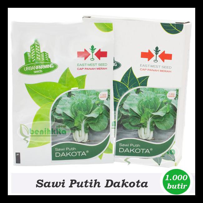 Benih Sawi Putih Dakota (Kemasan Personal Pouch Cap Panah Merah)