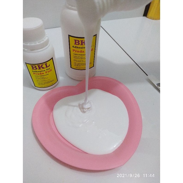 

Adhesive Gilder / Lem Prada Emas BKL super 1 Kilo