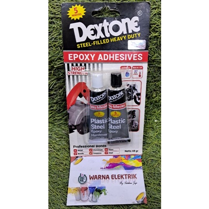 

Lem DEXTONE EPOXY hitam putih Epoxy (48 gr)