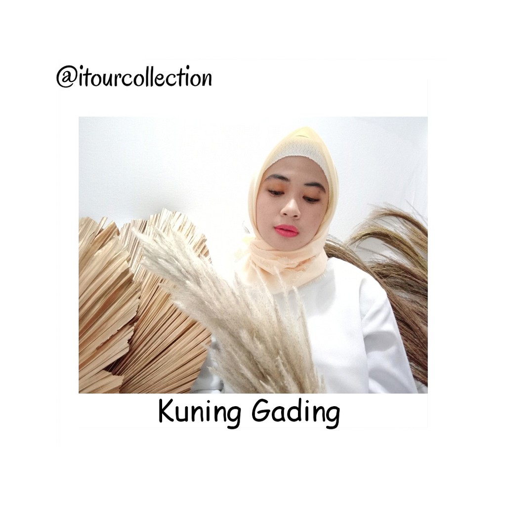 Hijab RAWIS -  Kuning Gading