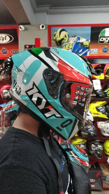 KYT TT COURSE DALLA PORTA FREE SPOILER SIZE M L XL Leopard