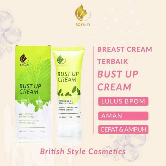 Krim Pengencang Payudara Royalty Bust Up Cream