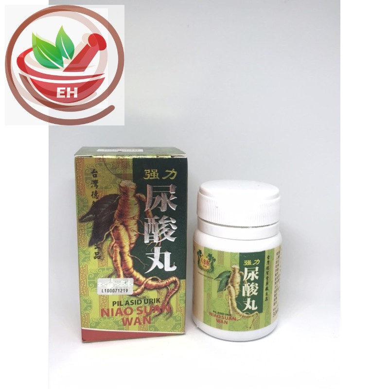 niao suan wan obat asam urat