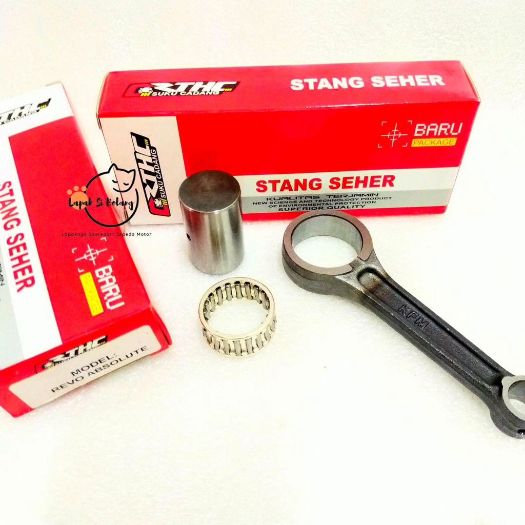 STANG SEHER REVO ABSOLUTE/BLADE/SUPRA FIT NEW/LEGENDA KODE KFM CONROD KIT STANG PISTON HONDA REVO ABSOLUTE BLADE 110 REVO FIT PNP LEGENDA SUPRA FIT /NEW