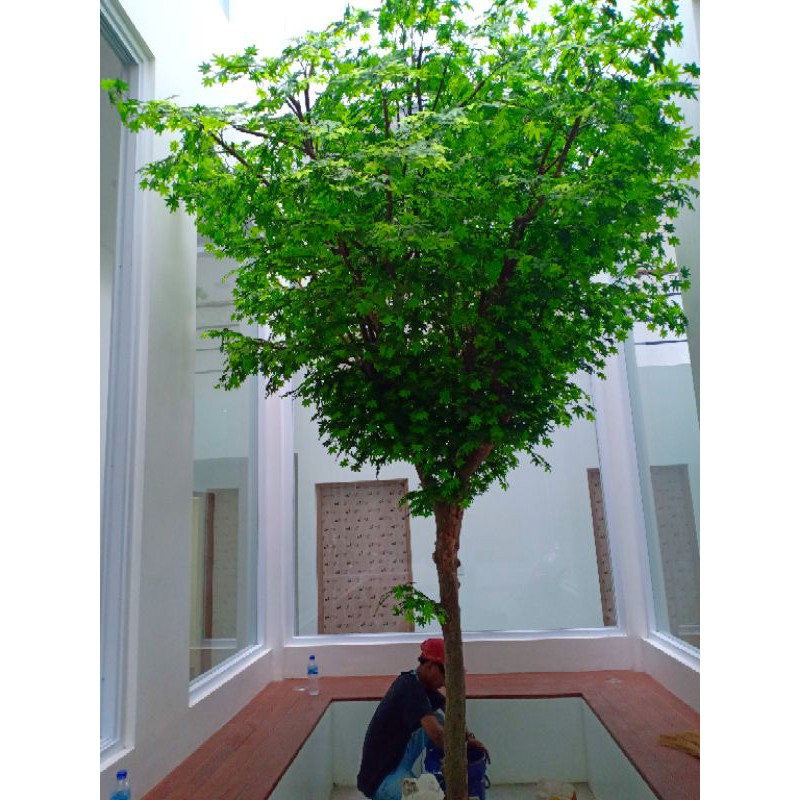 pohon maple jepang pohon besar dekorasi artificial