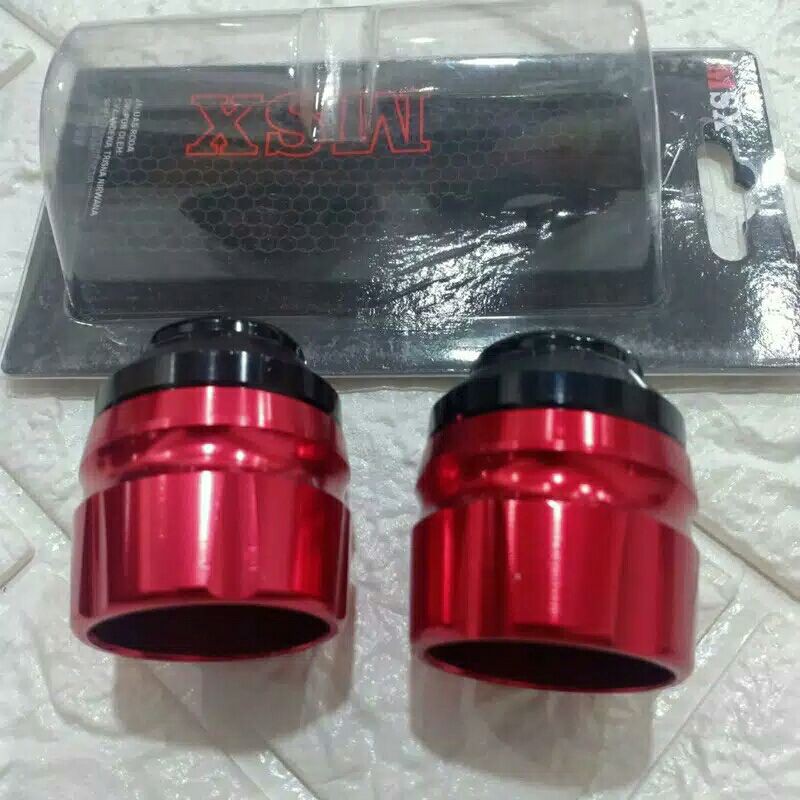 Jalu As Roda Depan Mini Model Corong Full CNC Universal Semua Motor