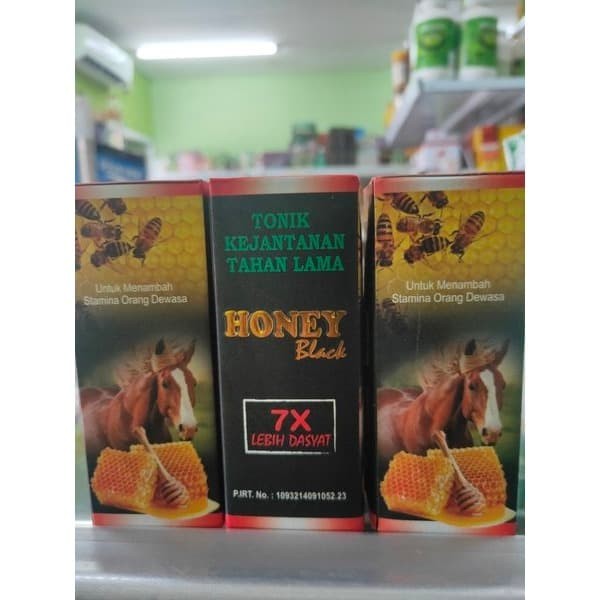 Madu Super Tonik 7x Kejantanan l Honey Black l Stamina Pria