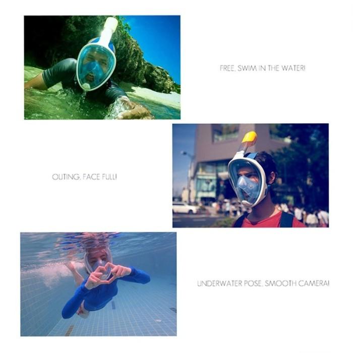 Snorkeling | Snorkel Full Face / Snorkeling Full Face / Diving Mask Easy Breath