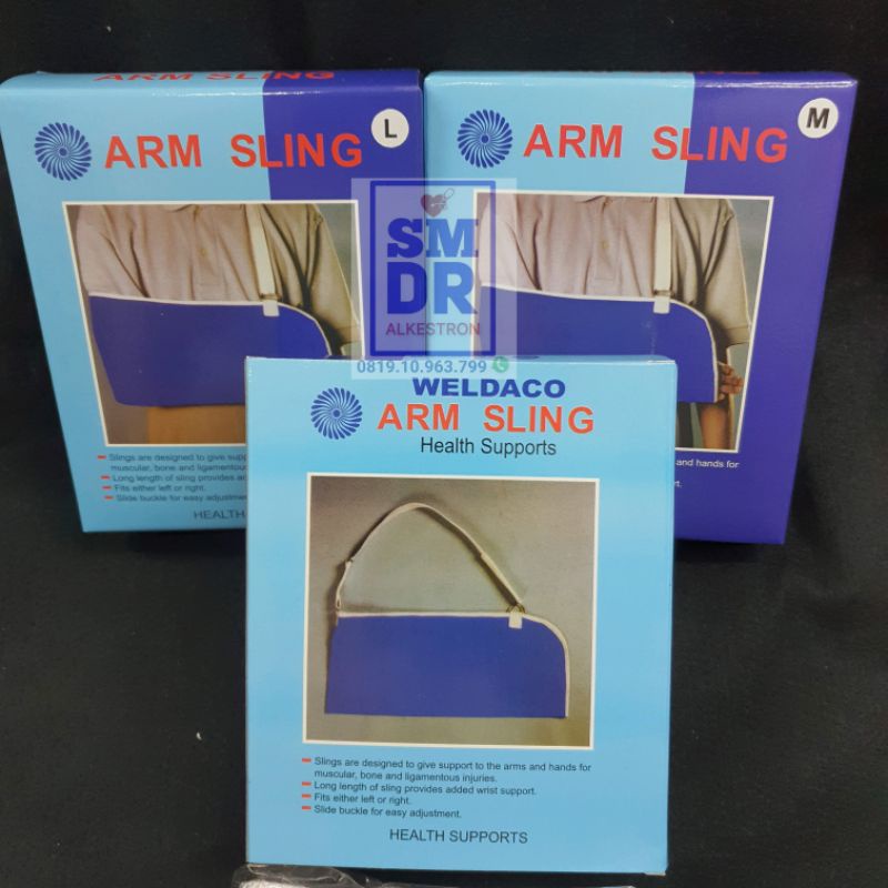 arm sling weldaco kain penyanggah tangan