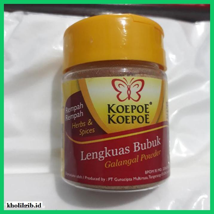 

Redwop-Gnikab- Lengkuas Bubuk Cap Koepoe-Koepoe 25Gr -Hallall.