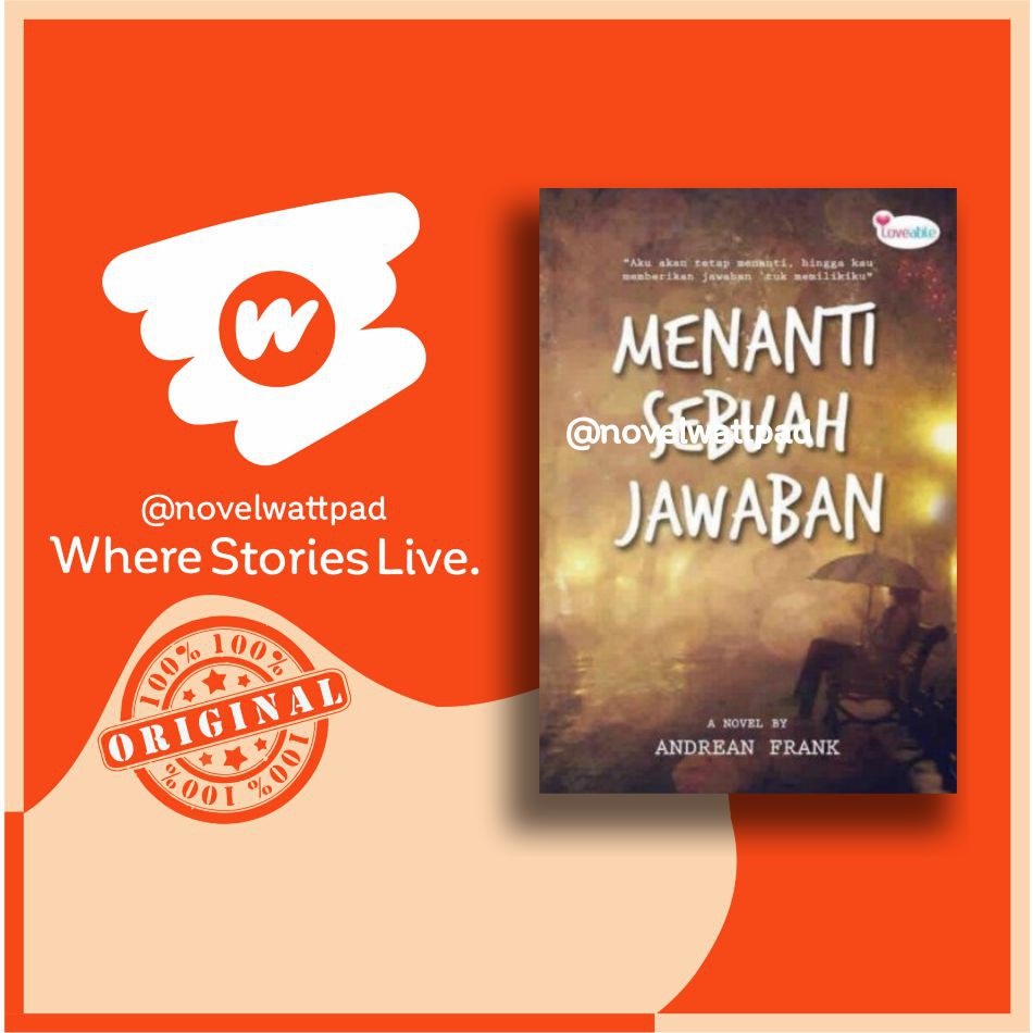 Lv Novel Menanti Sebuah Jawaban Shopee Indonesia