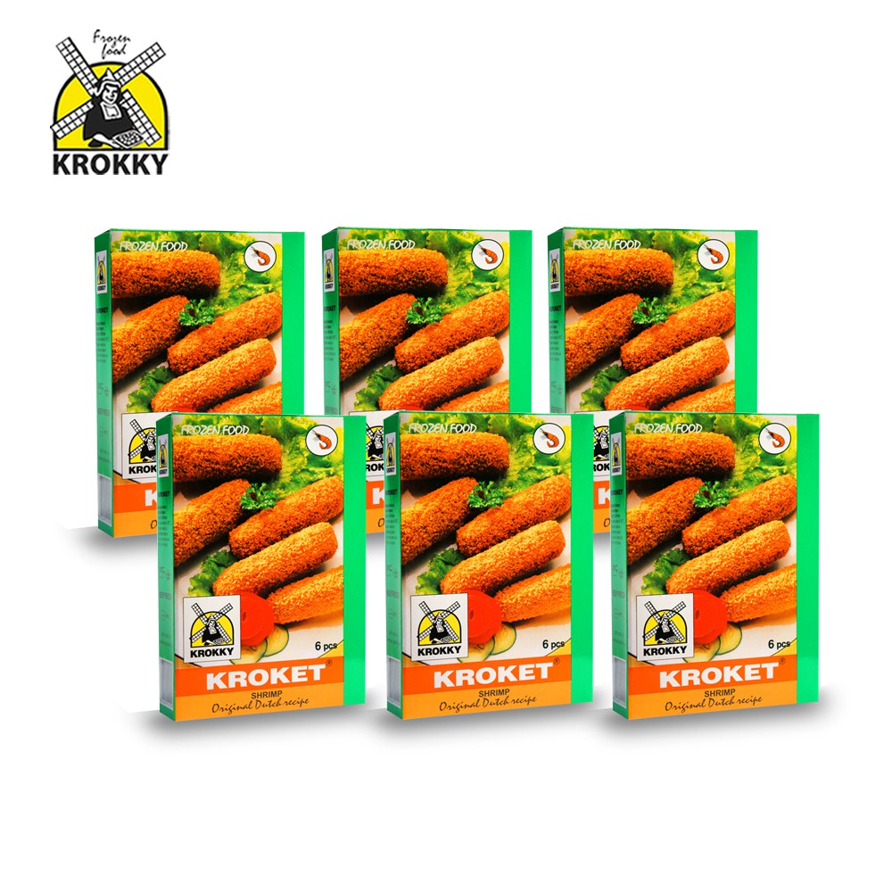

Krokky Kroket Udang (6pack/36pcs)