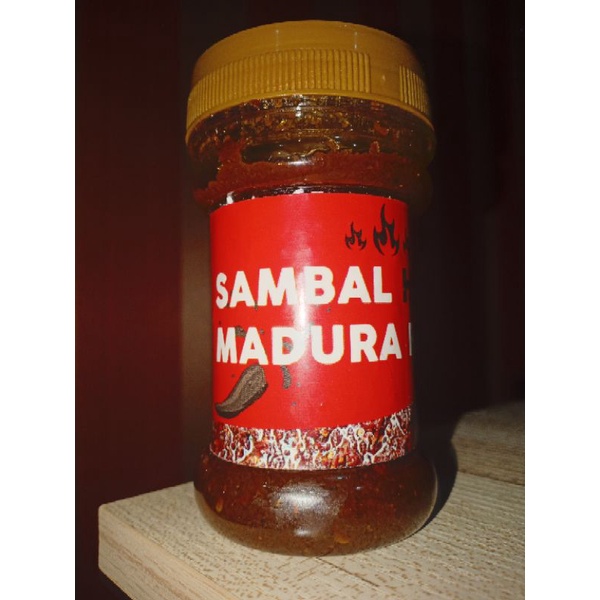 

Sambal hitam Madura Pedas