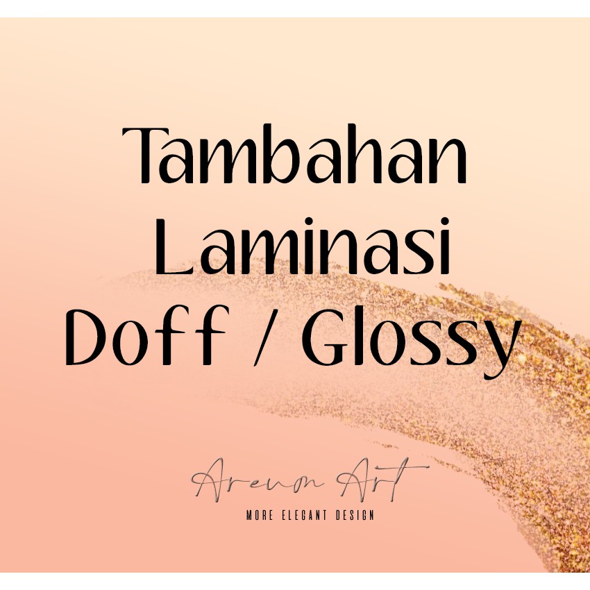 

Laminasi Doff / Glossy untuk Sticker dan Card