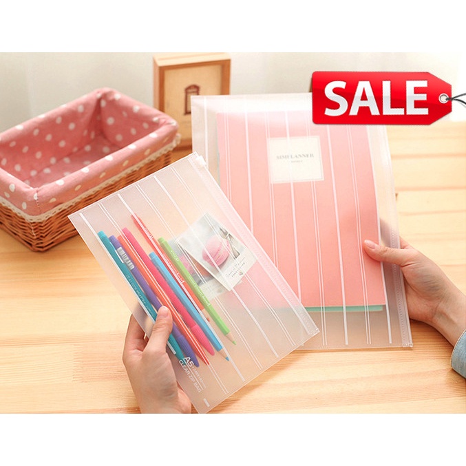 

Kantong/ Zipper/ Map Bening Transparan FOLIO