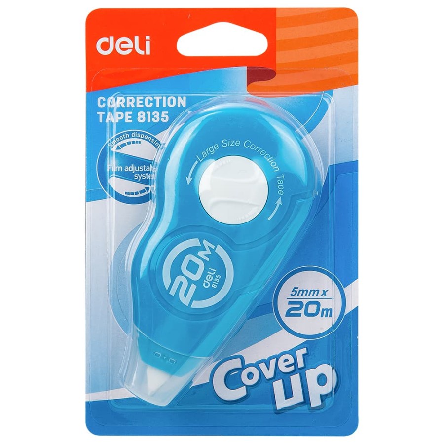 Tipe X-Correction Tape w/cap Long 5mm×20m - Deli E8135