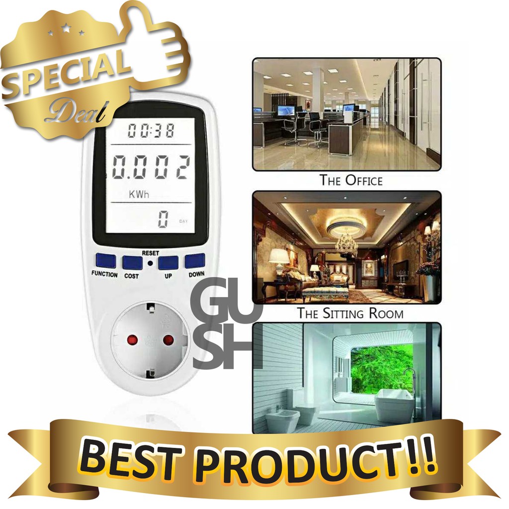 kWh Meter Alat Pengukur Biaya Listrik Multifungsi - Penghemat Listrik