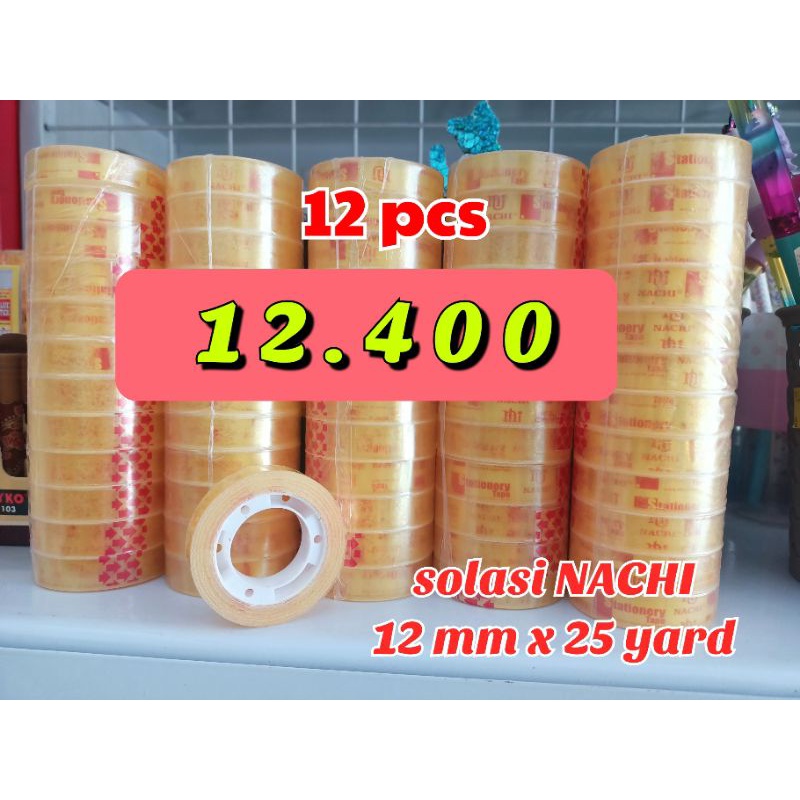 

SOLASI NACHI 25 yard 12 PCS ( ROL )