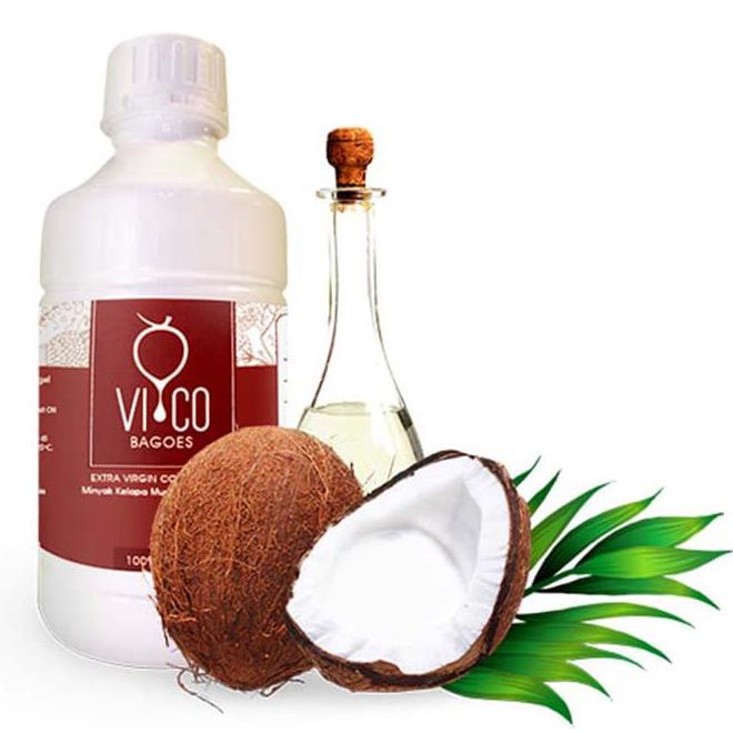 

Vico Bagoes Extra Virgin Coconut Oil (Vco 1L) 1 Liter Minyak Kelapa