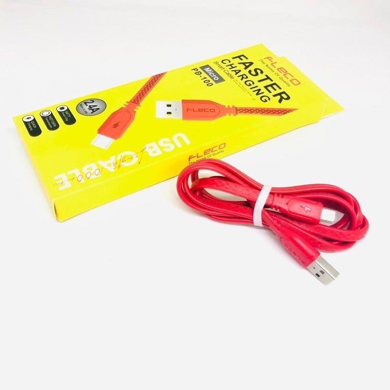 Kabel Data FLECO PD-100 USB MICRO Kabel Charger FLECO MICRO PD100 Kabel Casan FLECO Android Micro