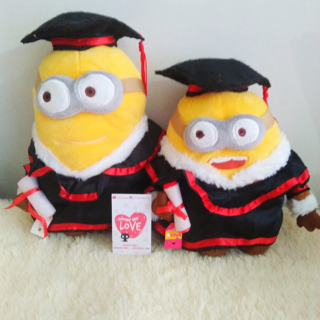 BONEKA MINION TOGA L (DAVE ,GEORGE)