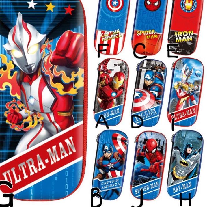 

Telah Hadir kotak pensil import kotak pensil superhero kotak pensil anak laki-laki hardcase,,,