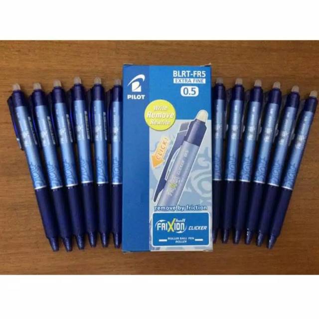 

Pulpen Frixion Pilot 0.5 Tinta Biru
