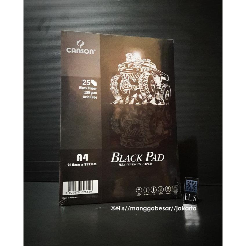 

Hot Sale Canson Black Pad A4 Gilaa!!!