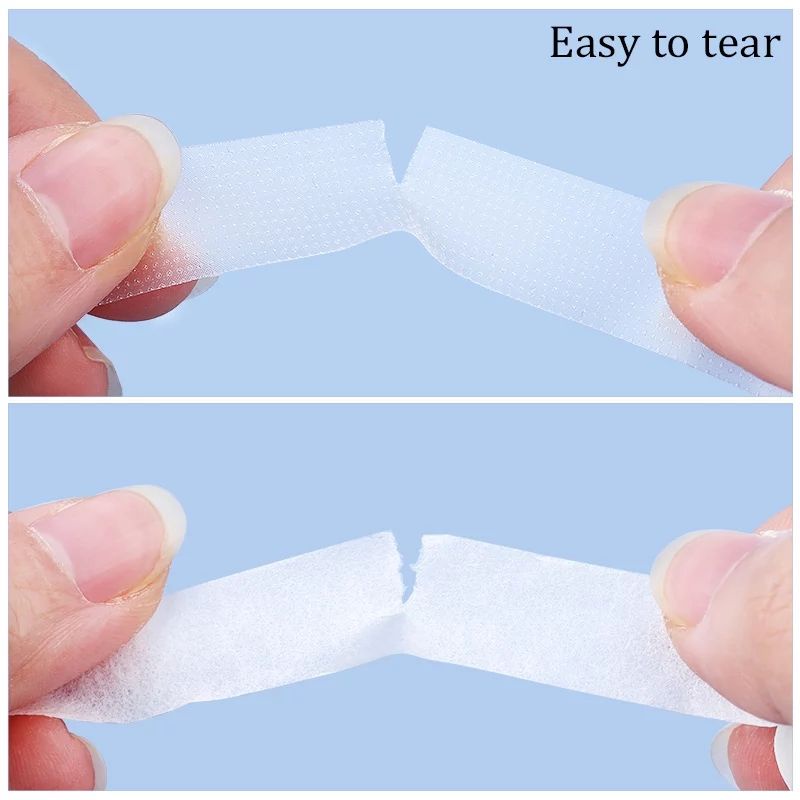 Micropore Refile Untuk Bantalan Eyelash Bawah Mata Rolltape Microtape Plaster Ecer Tanpa Dispenser