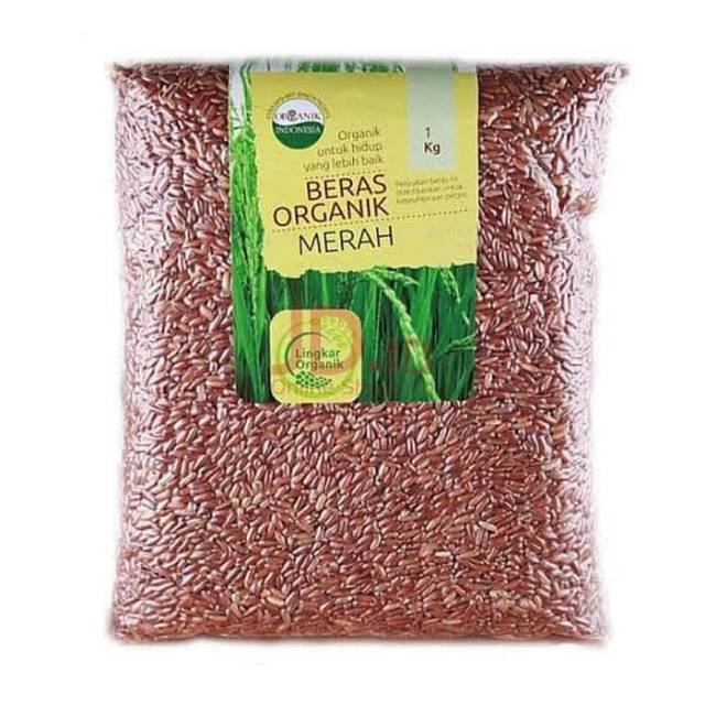 

Lingkar Organik Beras Merah 1 Kg | Beras Merah MPASI