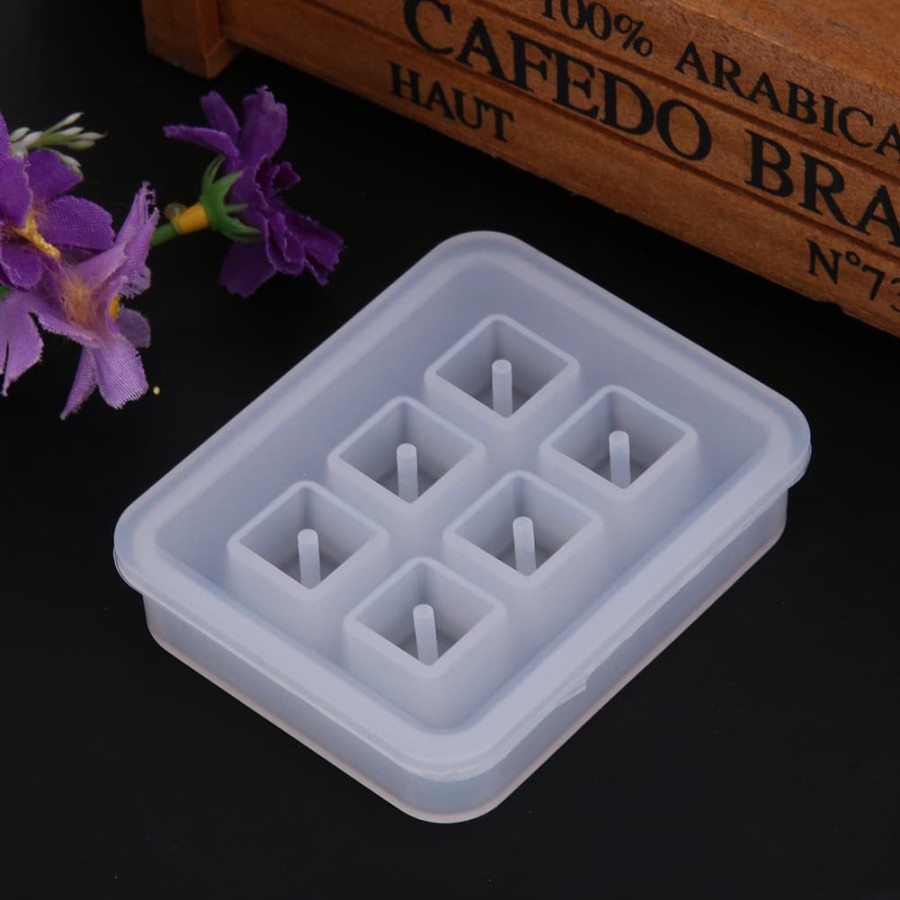 Beads Silicone Mold - Cetakan Beads/Manik-manik 6 Holes