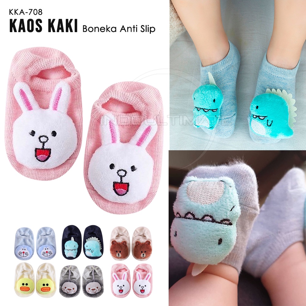 Kaos Kaki Bayi Karakter 0-1 Tahun Alas Kaki Anak Bayi Balita Baru Lahir Pelindung kaki Bayi Laki-laki Perempuan baby Socks Baby Sock Kaos Kaki Karakter Kaos kaki anak bayi balita  KKA-708