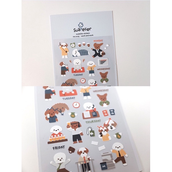 

Suatelier - Daily Deco Stickers #2