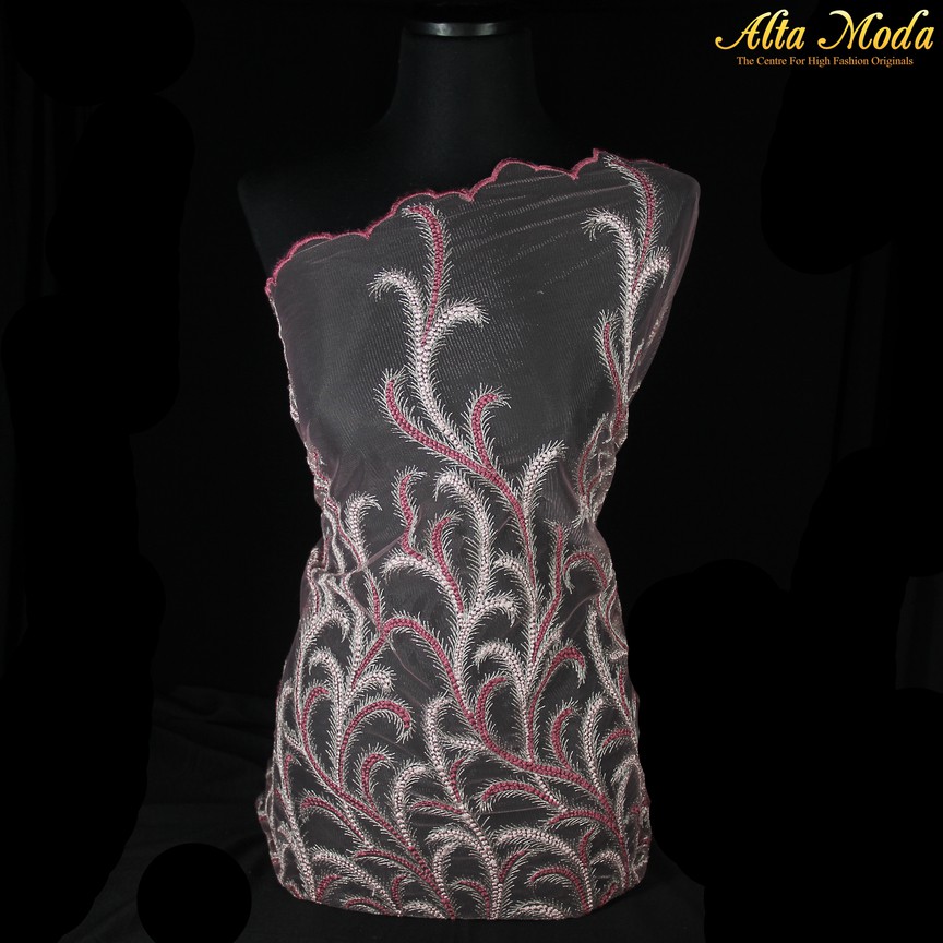 

Alta Moda Tile Bordir Hanamory Pink Motif Padi (1M)