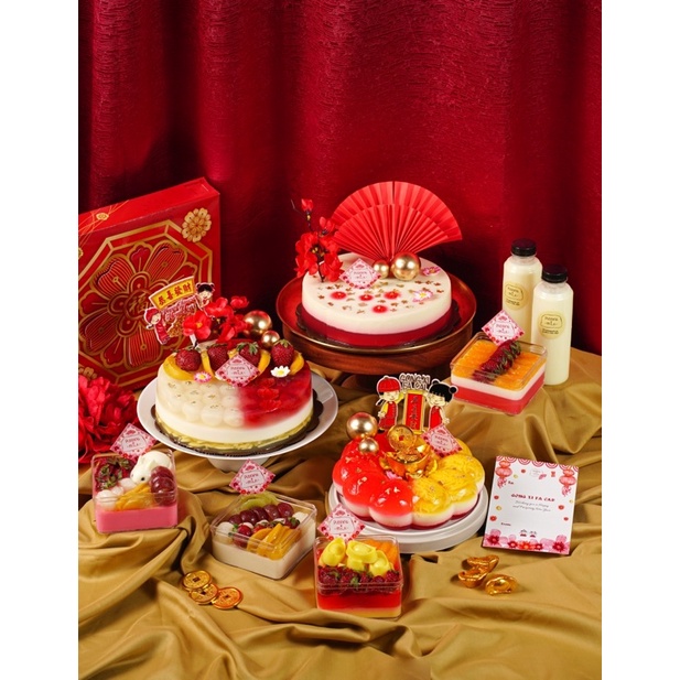 

Hampers Chinese New Year / Pudding Imlek / Kue CNY