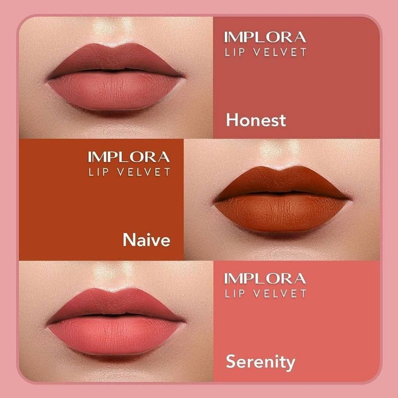 IMPLORA VELVET LIP CREAM / IMPLORQ VELVET LIPCREAM