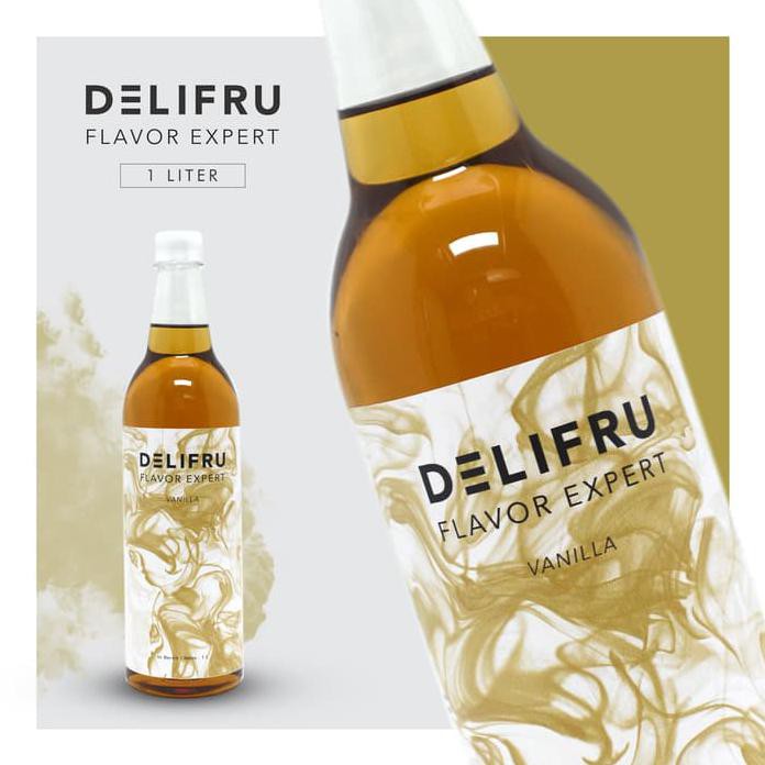 

SYRUP DELIFRU VANILLA 1LITER