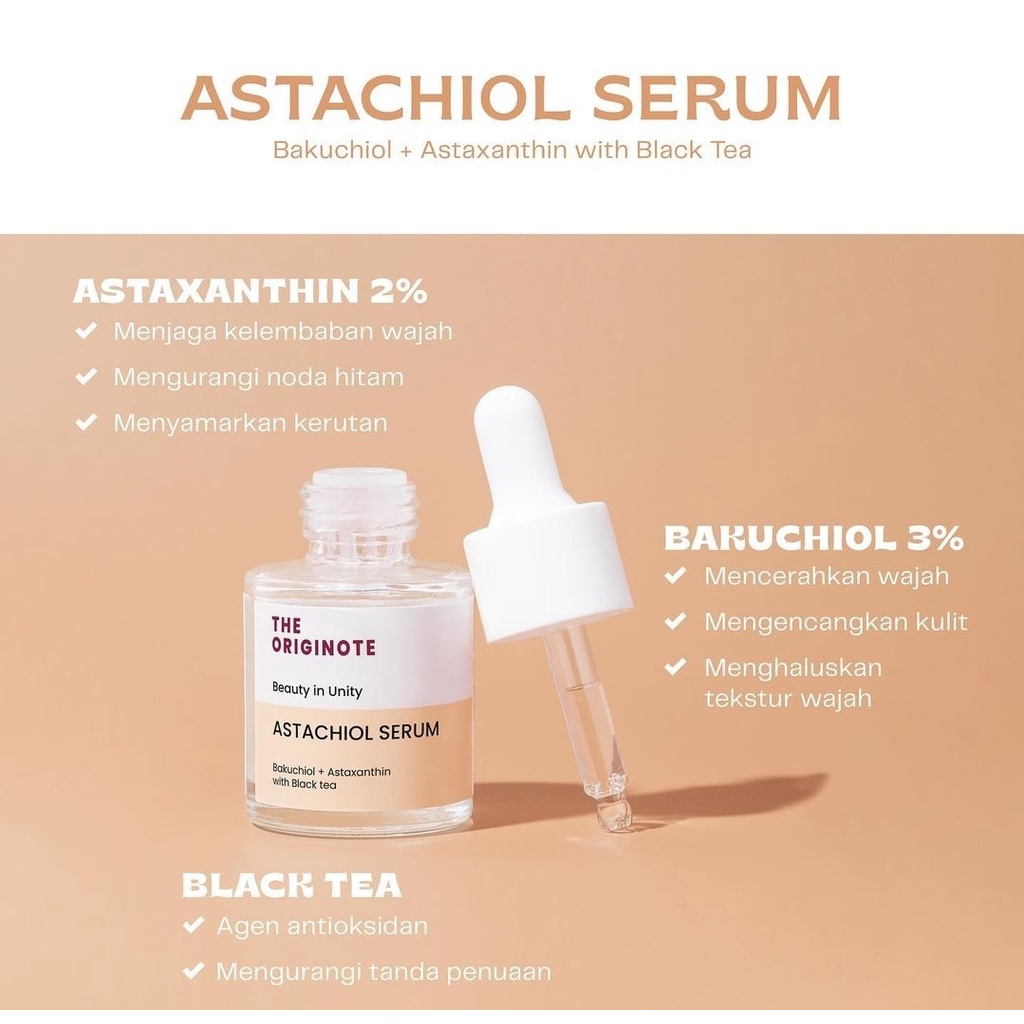 THE ORIGINOTE Serum Acne B5 | Bright B3 | Astachiol | Ceratides | Peeling Solution