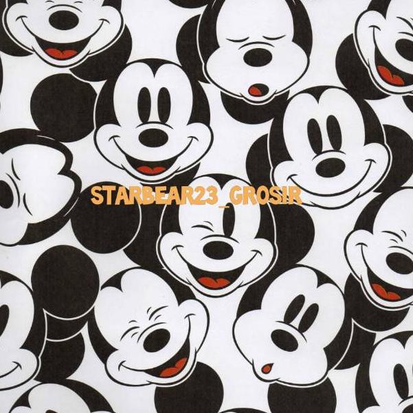 

➢b0 Kertas kado Jumbo White Mickey Mouse Sansanwawa ✻ ★★★