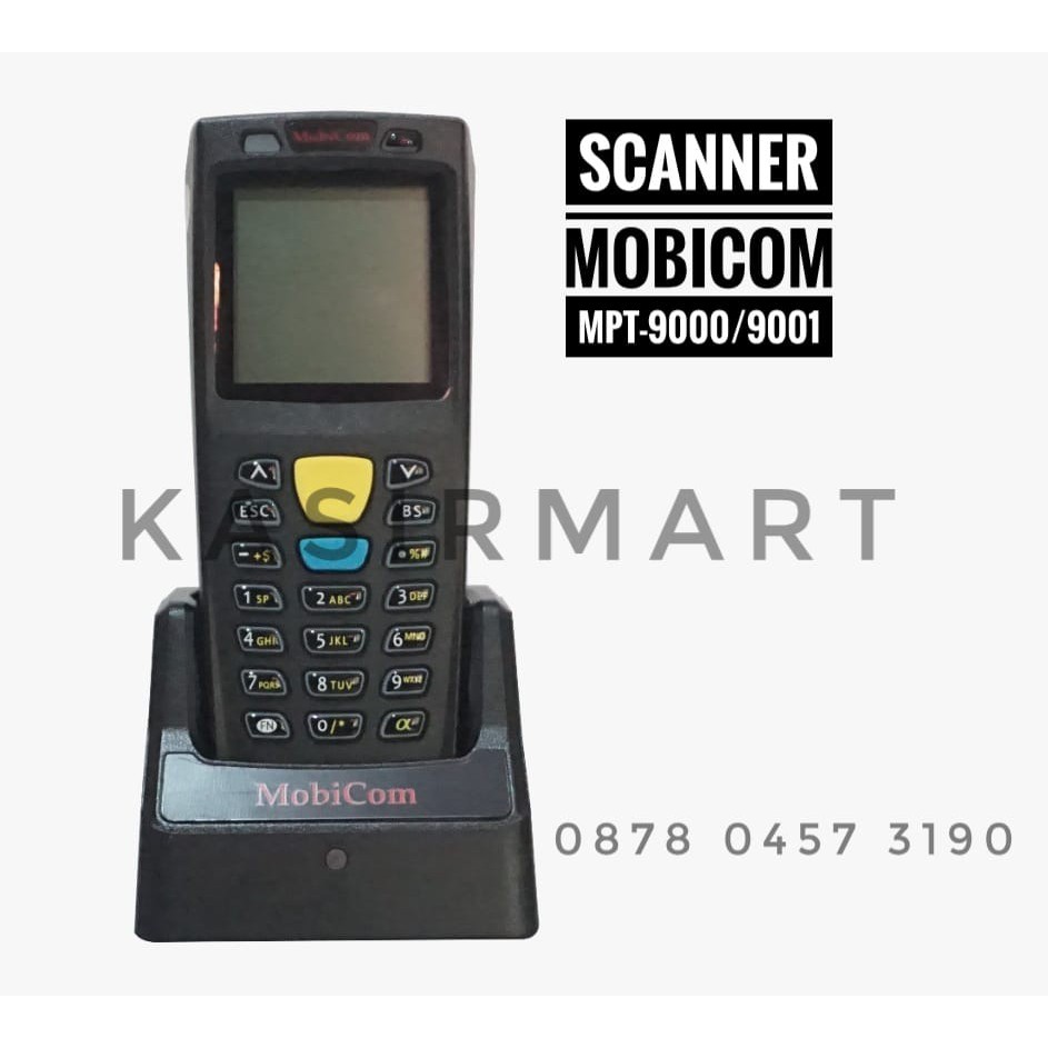 BARCODE TERMINAL UNTUK STOCK OPNAME MOBICOM MPT 9000/9001