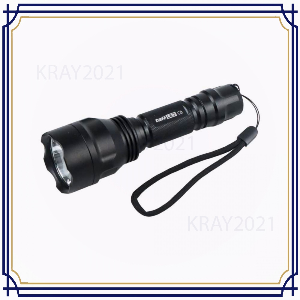 TaffLED Senter LED Flashlight Waterproof Cree Q5 3800 Lumens - C8