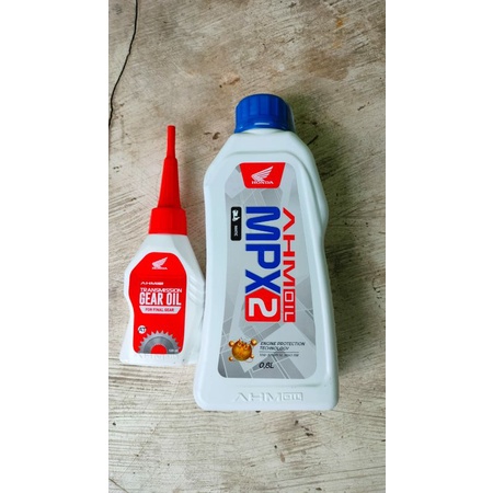 New OLI MPX2 PAKET OLI MPX2 OLI AHM OLI MOTOR HONDA MATIC METIK AHM BEAT SCOOPY VARIO SPACY 1 PAKET