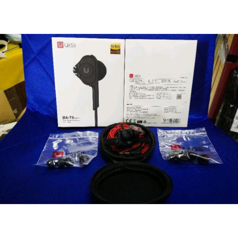 EARPHONES UIISII BA T6 ULTRA BASS