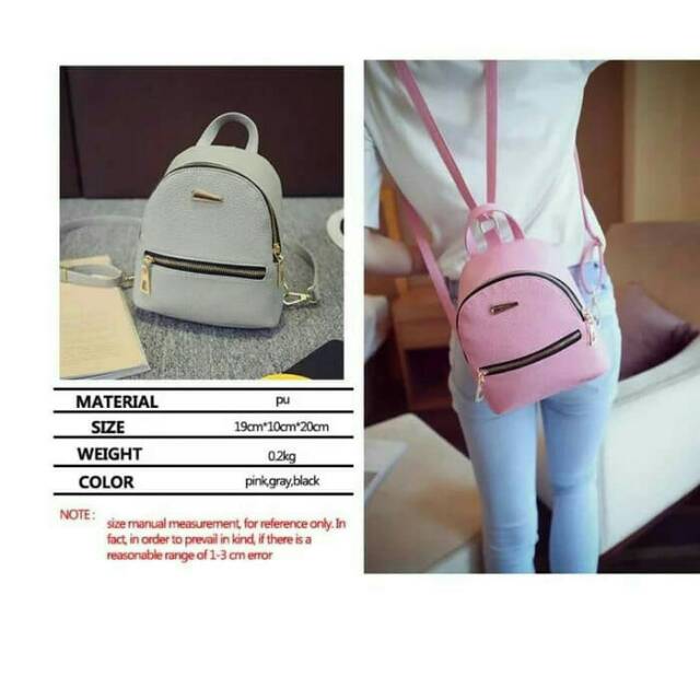 Tas Ransel Mini Jansport Hitam